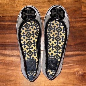 Tory Burch B&W flats
